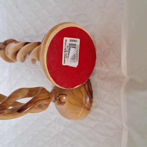 Wooden Candle Sticks - Picture 3 of 4